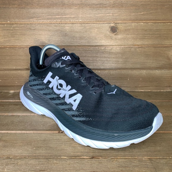 Mens Hoka Match 5 Athletic Running Shoes Size 9D - Picture 7 of 8